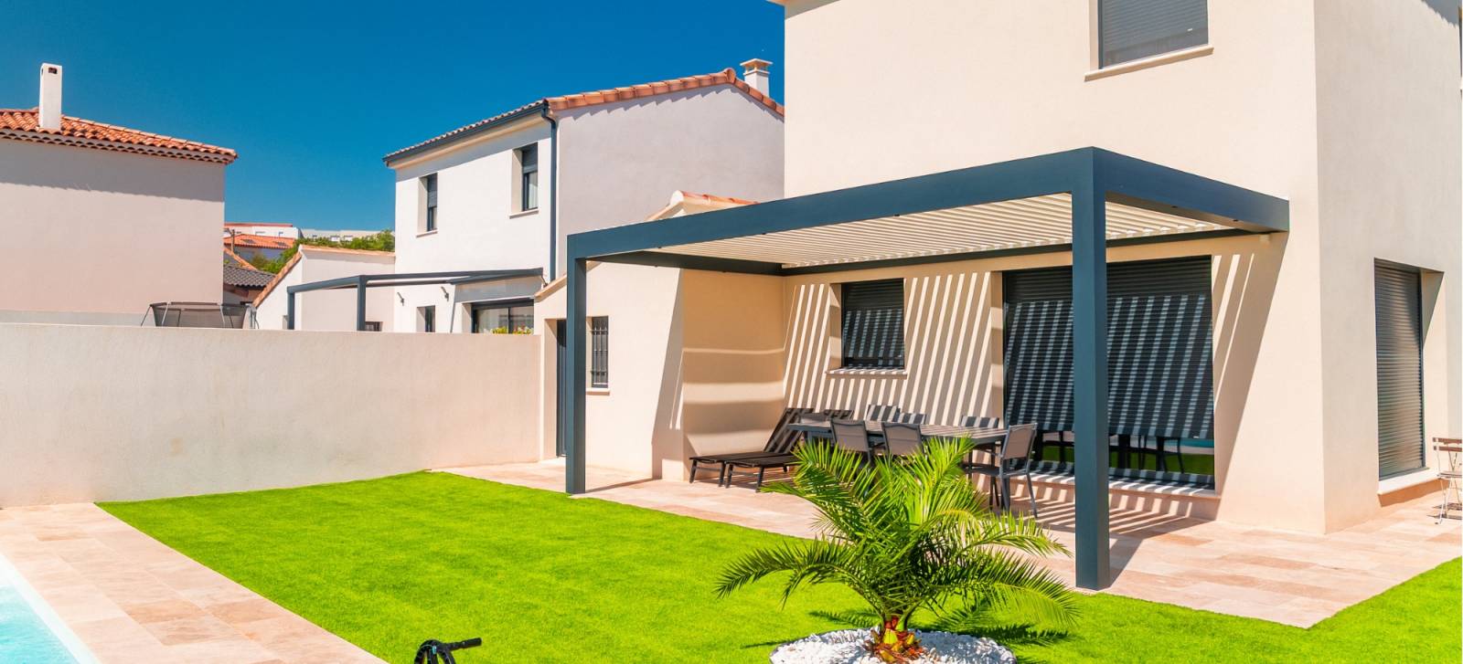 pergola bioclimatique 6x3 Falicon