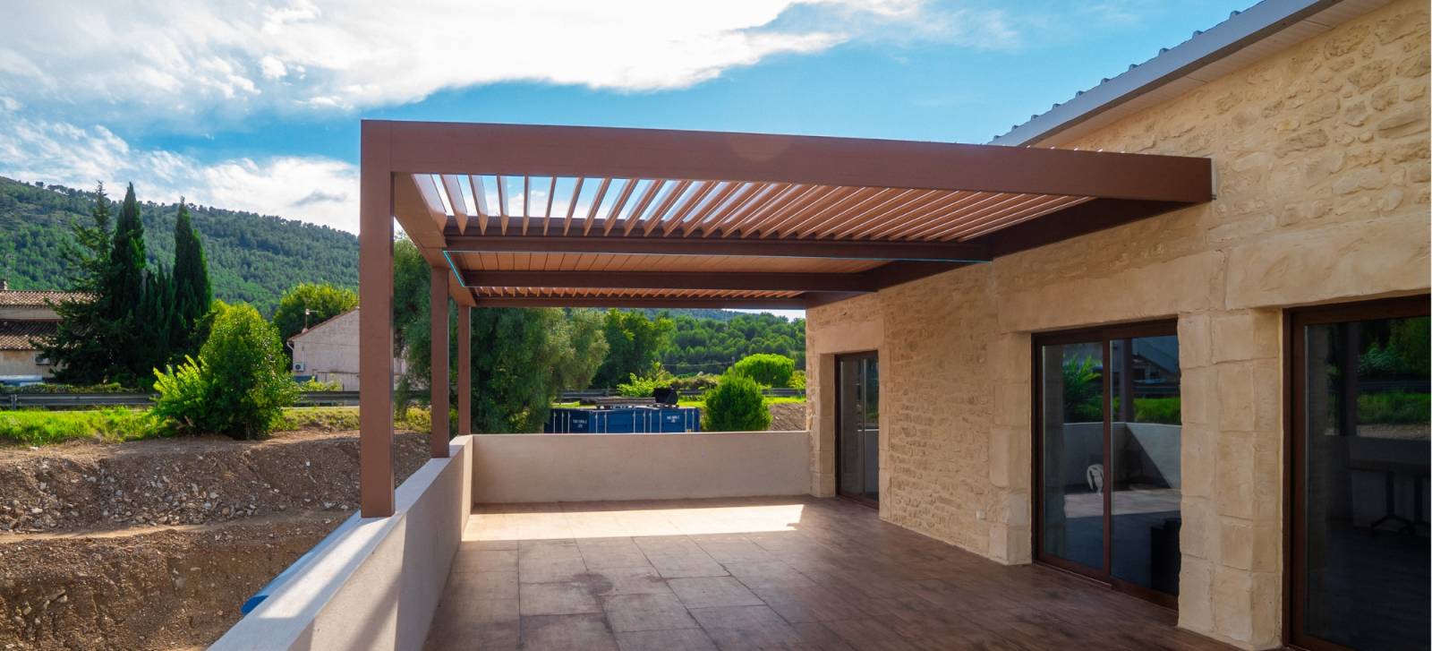 pergola alpes maritimes