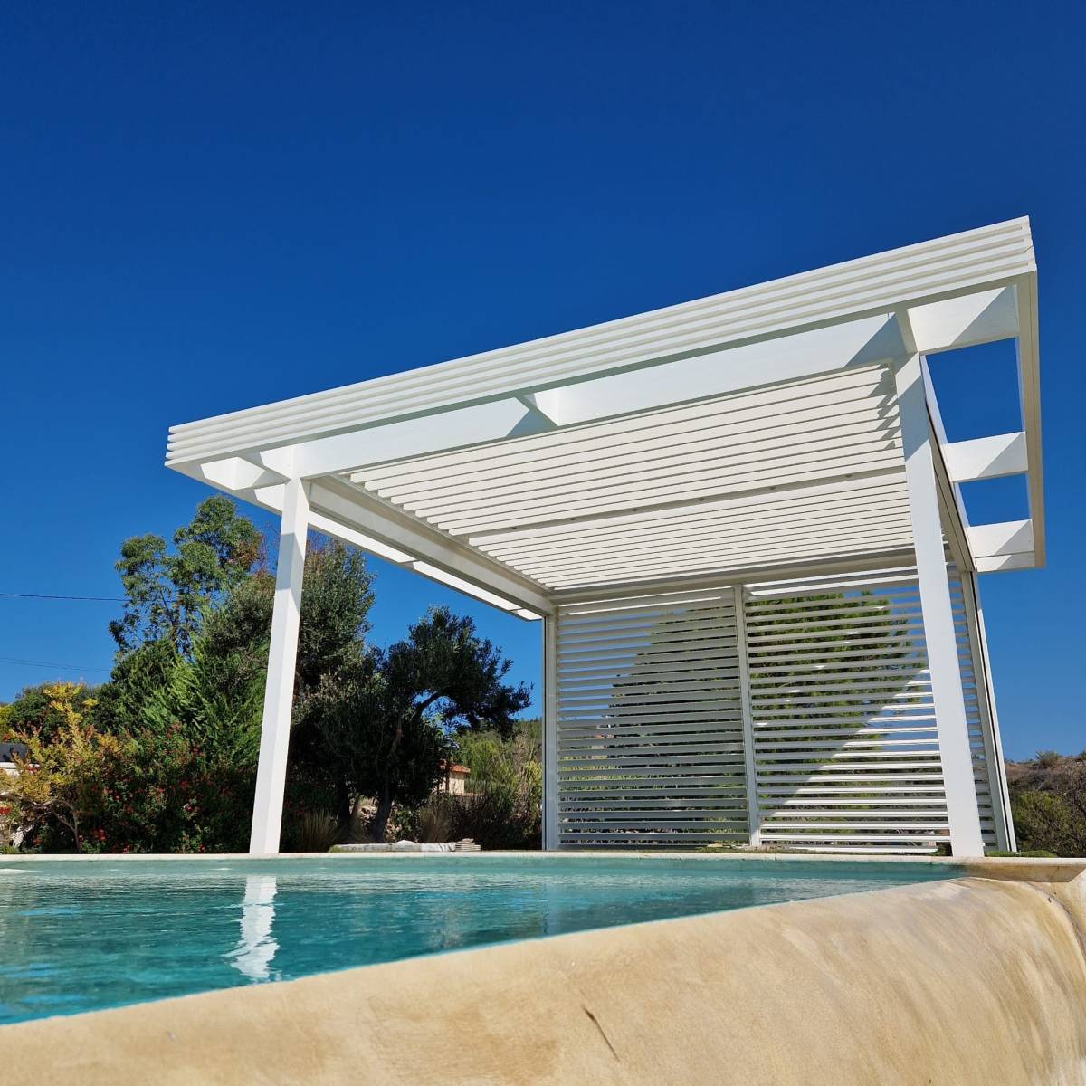 Puis-je personnaliser mon pool house en aluminium à Menton ?