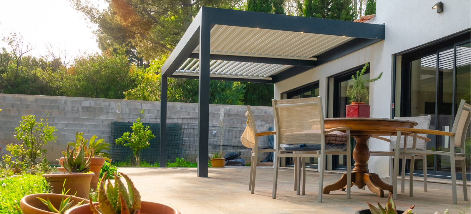 Pergola bioclimatique Nice