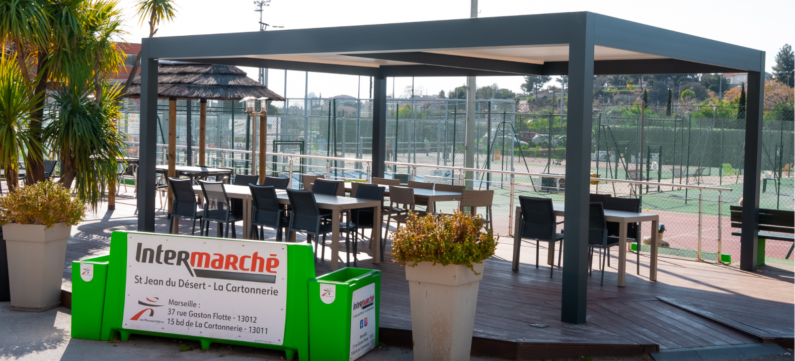 Solution d'ombrage pour professionnel à Villeneuve-Loubet 