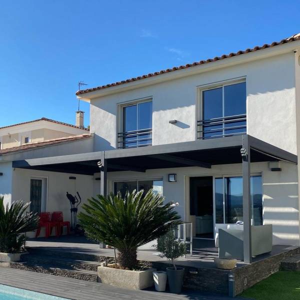 Pergola bioclimatique terrasse nice alpes maritimes 06