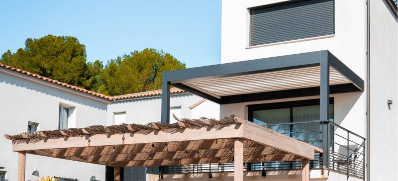 je veux abriter ma terrasse