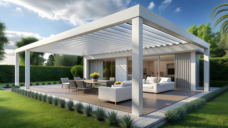 Cauchi Design utilise l'aluminium Reduxa pour ses pergolas bioclimatiques à Mandelieu : Découvrez pourquoi