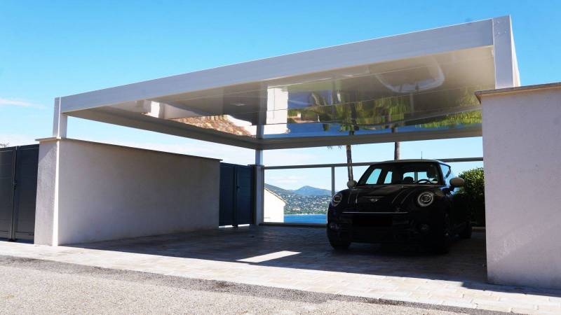 Devis urgent Carport thermolaqué à Cannes pour abriter tous types de véhicules