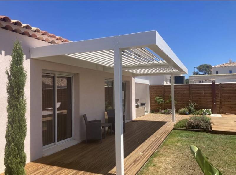 pergola adossée