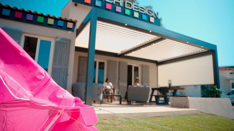 pergola bioclimatique protection solaire