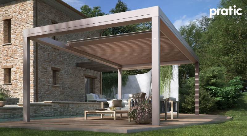 Pergola alu Cannes retractable