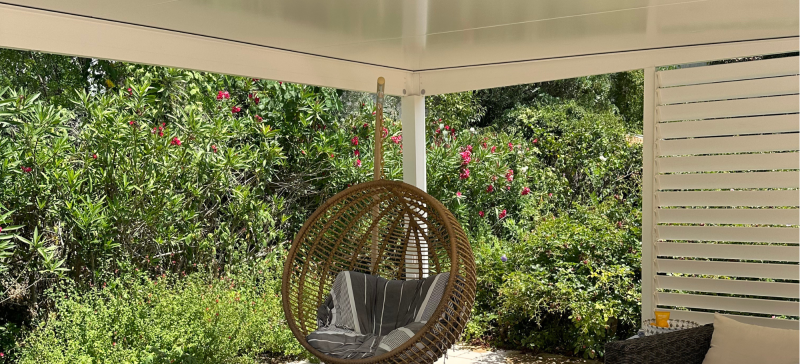 Abri jacuzzi à Cannes 