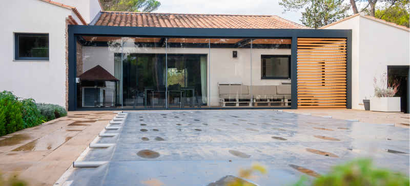 Rideaux de verres à Nice 