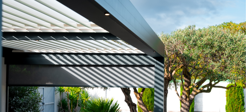 éclairage pour pergola - Antibes 