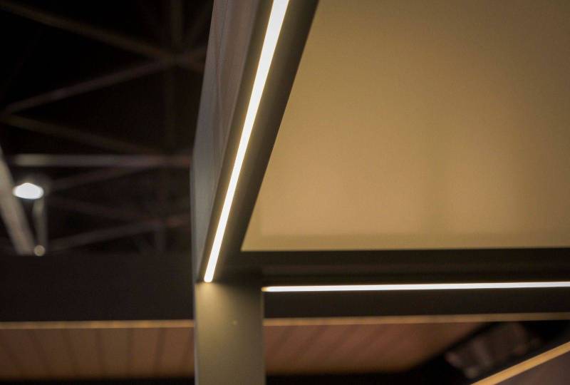 bandeau led éclairage extérieur Antibes 