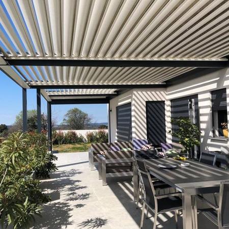 Notre zone d'activité pour ce service Revendeur et installateur de pergolas bioclimatiques à lames orientables en aluminium et sur mesure de marque Solisystème